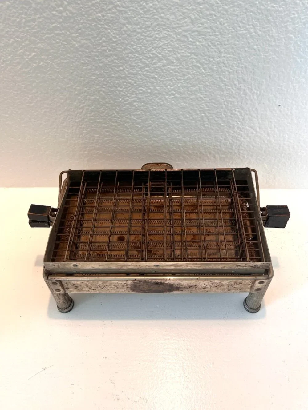 1920's Sunbeam Toaster - Works - Model B Electric Flip Toaster